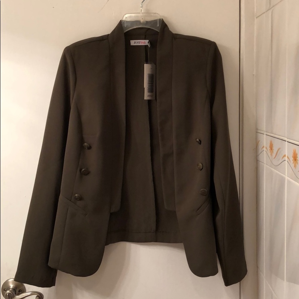 Dark Olive Blazer
